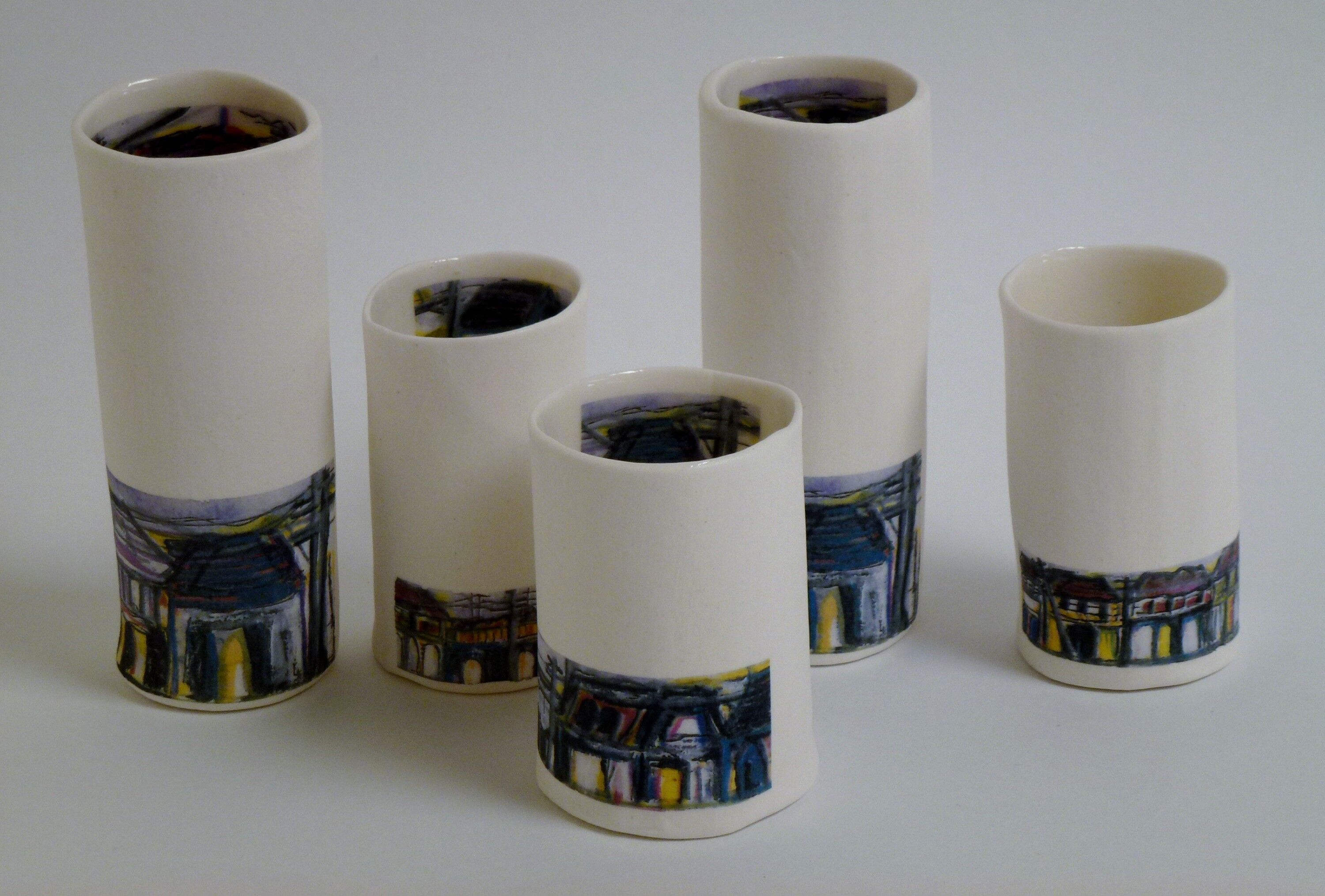 Vessels with Streetscape Decals