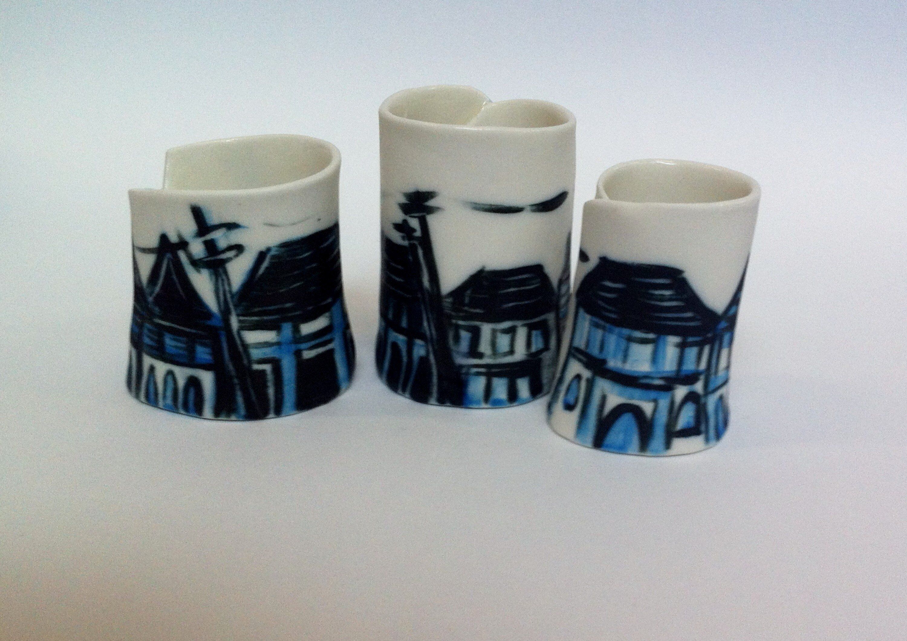High Street Porcelaine Vessels